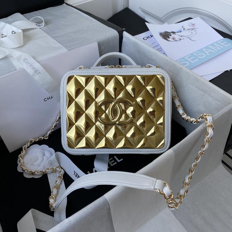 Chanel Chain Package AS2900 Gold White